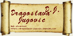 Dragoslava Jugović vizit kartica